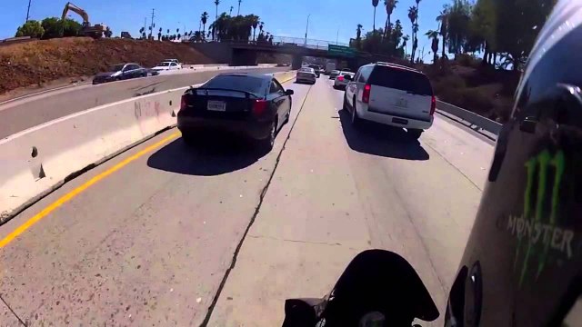 Quickie Clip #9: Heavy Traffic Lane Splitting