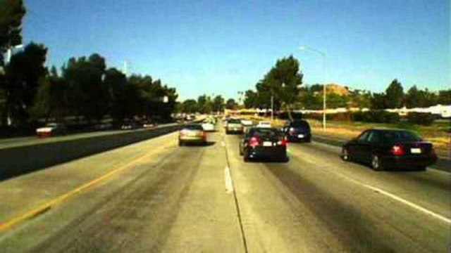 California lane splitting 2003 Kawasaki ZX-6R (636)