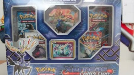 Opening A Pokemon X and Y Xerneas Collection Box!!