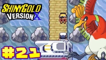 Let's Play Pokemon Shiny Gold Version X Part 21 - S.S. Aqua