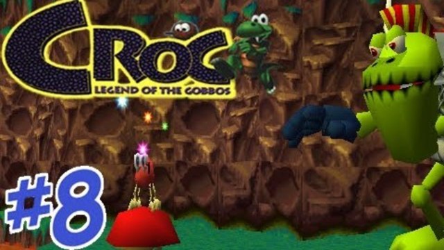 Let's Play Croc Legend of the Gobbos Part 8 - Fight Night With Flibby