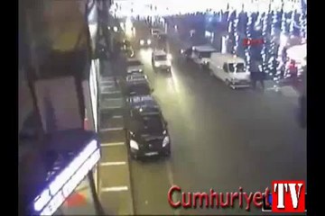 Trafik kazaları MOBESE'ye böyle yansıdı