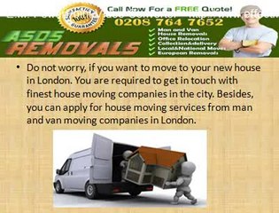 Clapham House Removals Company