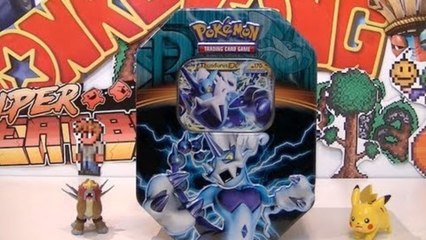 Opening a Pokemon Fall Collection 2013 Thundrus EX Tin