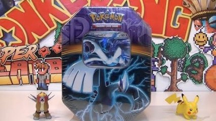 Opening a Pokemon Fall Collection 2013 Lugia EX Tin