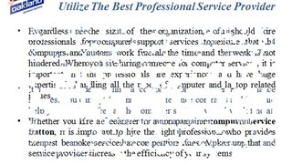 Computer Service Sutton Utilize The Best Professional Service Provider