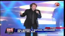 Ana Gabriel y Raphael brillaron en festival de Viña del Mar