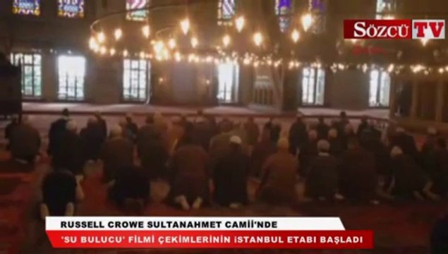 Russell Crowe Sultanahmet Camii'nde