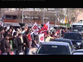 DEVLET BAHCELİ MANAVGAT KÖPRÜSÜNDEN GEÇİŞ