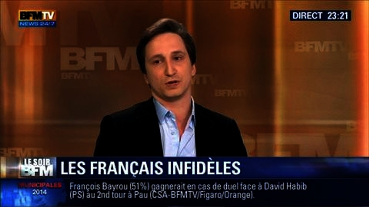 Le Soir BFM: Etude Ifop: les Français sont-ils les plus infidèles ? - 26/02 6/6