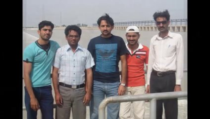Tour to Taunsa Barrage 2011