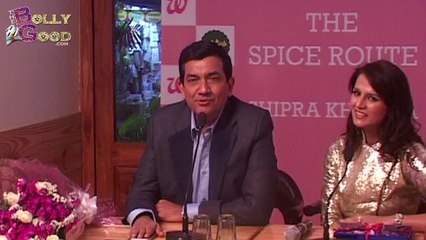 Sanjeev Kapoor Launches Shipra Khanna's Book 'The Spice Route'