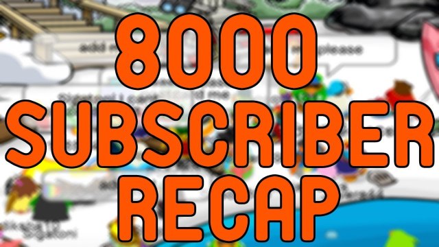 8000 Subscriber Party Recap!