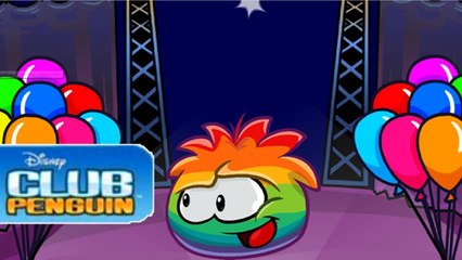 Club Penguin- Rainbow Puffle Animation