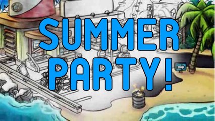Club Penguin- Summer Party!
