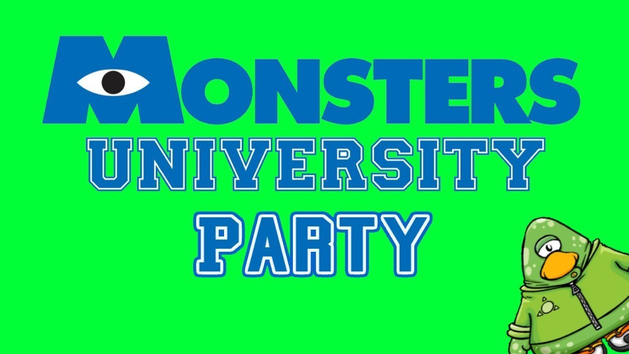 Club Penguin- Monsters University Party
