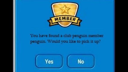 Club Penguin Member Penguin