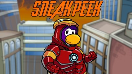 Club Penguin- Marvel ISLAND SNEAK PEEK