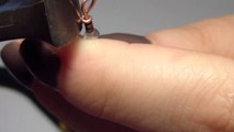 DIY Tutorial: Come fare un nodino ad orefice   Montaggio orecchini Ninfee