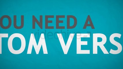 Typo Project - After Effects Template