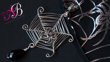 DIY Ragnatela Wire Tutorial Halloween (Wire Spider Web DIY Tutorial)