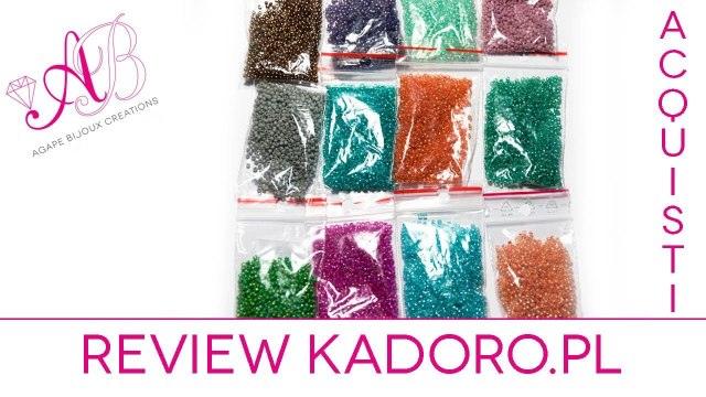 Review acquisti Kadoro - Perline, perline perline... Beads, beads, beads! #handmadebot #handmade