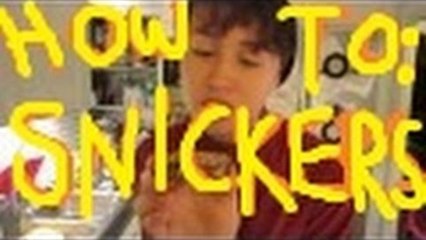 HOW TO MAKE HOMEMADE SNICKERS