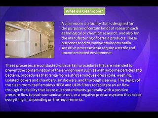 Modular Cleanrooms with Hidden Air Return System