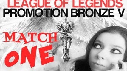 League of Legends Season 3 Bronze Division V Promotion Series Match 1 | Kayle