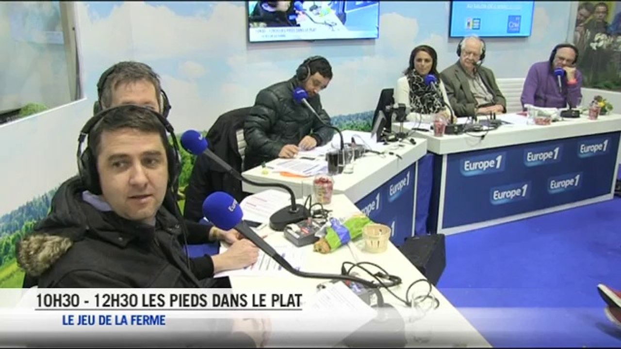 Jeu de la Ferme avec Laurent Cabrol