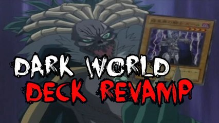 Girl Plays Yugioh | Dark World Deck Revamp Gameplay