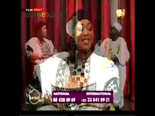 Emission KEURGUI 2Stv du 27 fevrier Mbayang Thiam recoit Mbakh Mbaye
