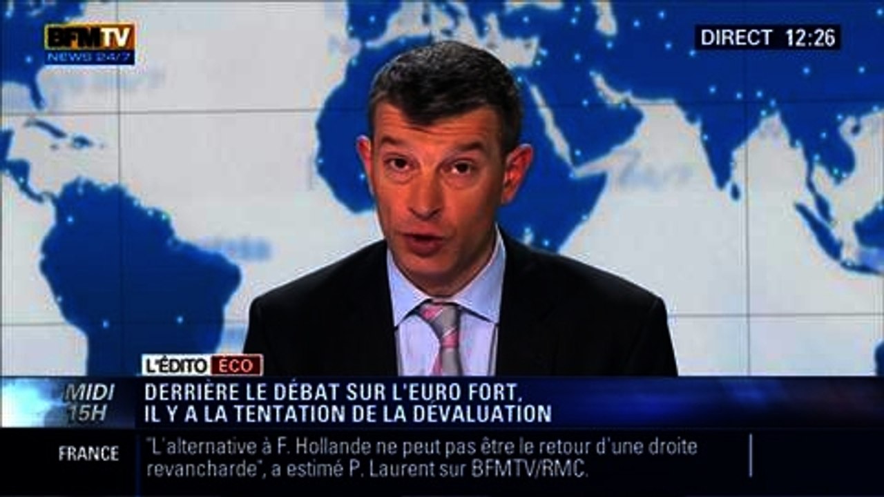 L'Édito éco de Nicolas Doze: "Vouloir baisser l'euro, c'est un aveu de faiblesse" - 27/02