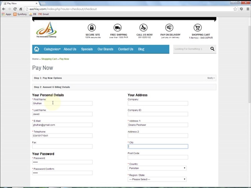 how to buy Product on Aashlay