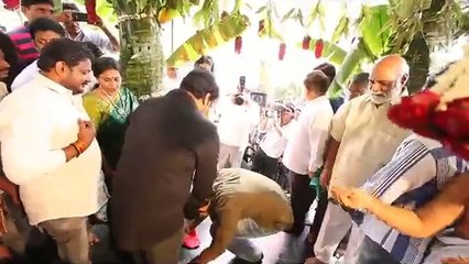 Chiranjeevi,Pawan Kalyan at Varun Tej Film Launch