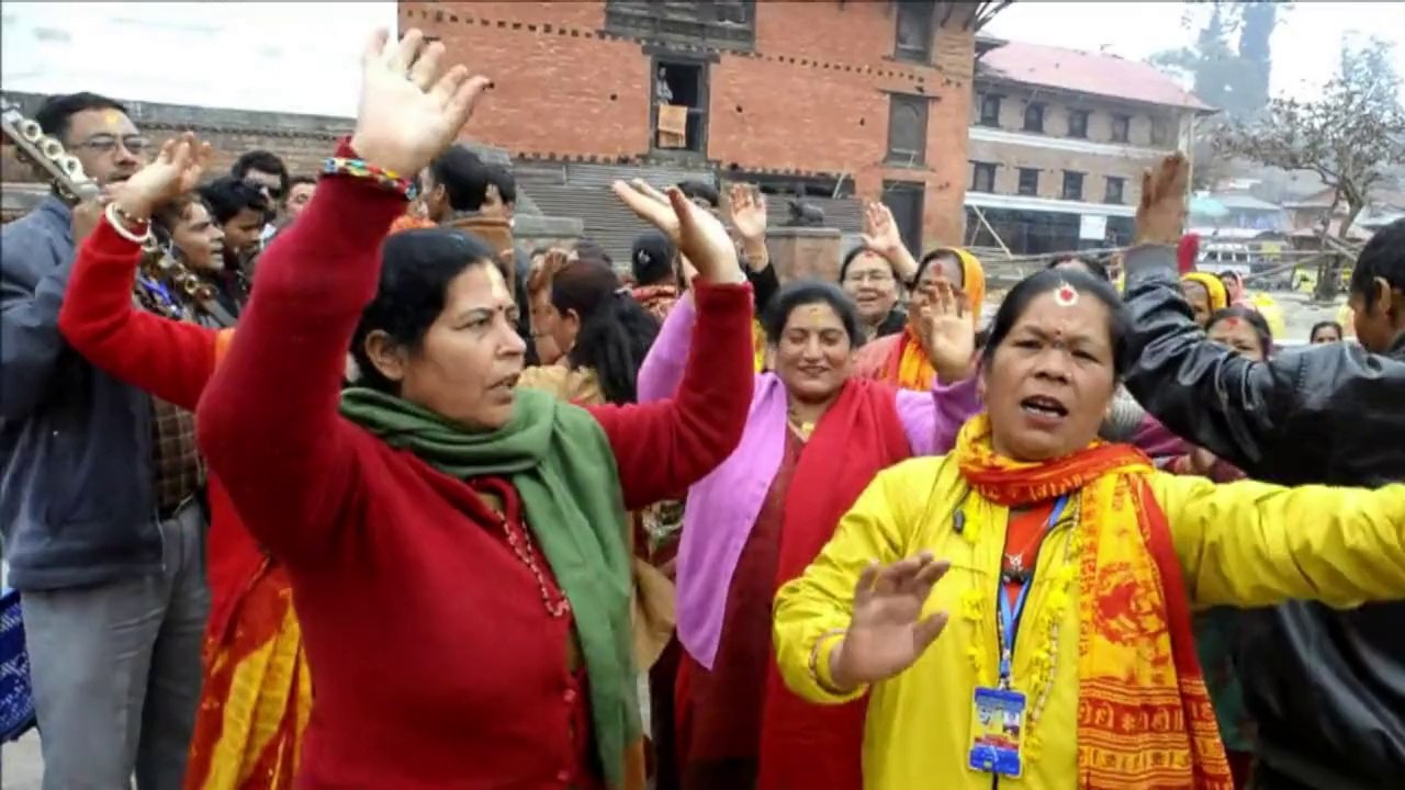 Chants et cannabis pour célébrer un festival hindou au Népal