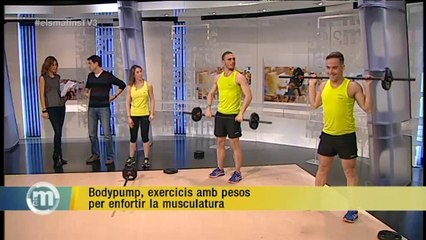 TV3 - Els Matins - Bodypump, exercicis amb peses per enfortir la musculatura