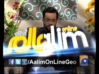 Aalim On Line Ep# 9 by @AamirLiaquat 24-2-2014 only on #Geo