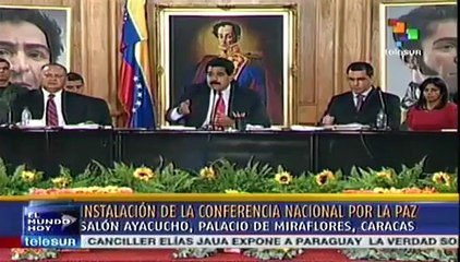 Pdte. Maduro llama a todos los venezolanos a respetar la constitución