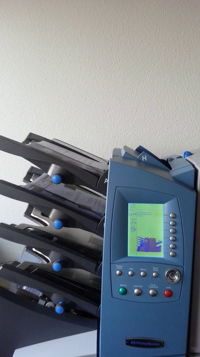 machine à mise sous pli