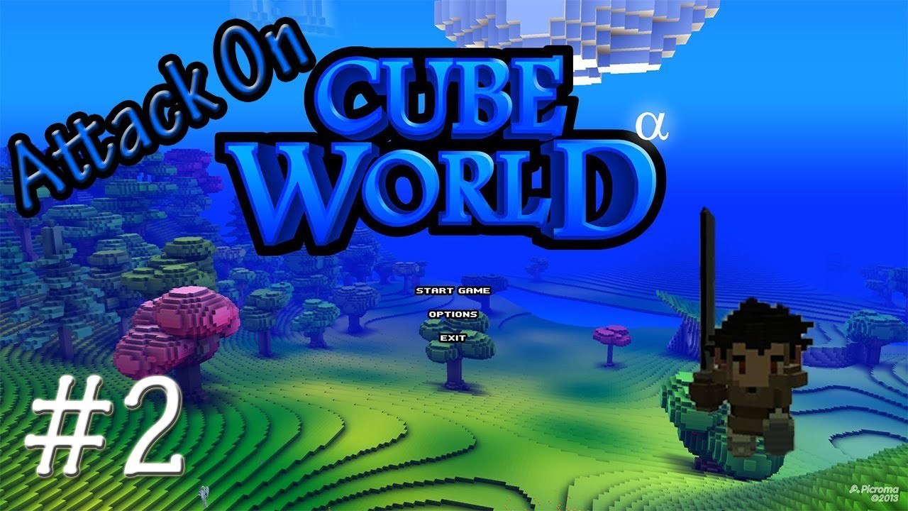 Attack On Cube World | Alpha | WE SET TO MURDER EVERYTHING! #2
