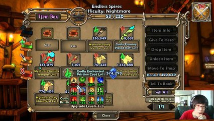 Dungeon Defenders! Quest to 78! Episode 29 // LIVESTREAMING? WITH MY FACE?!