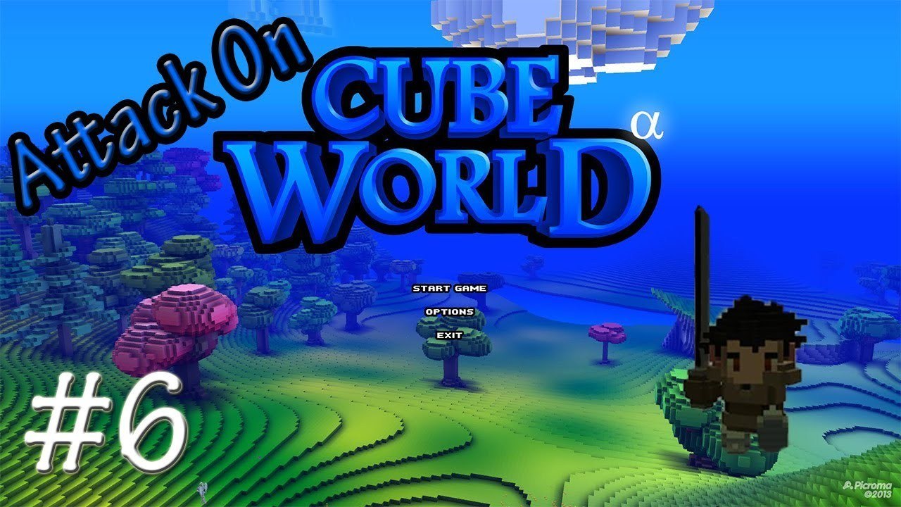 Attack On Cube World | Alpha | MINECRAF- WE GO MINING! #6
