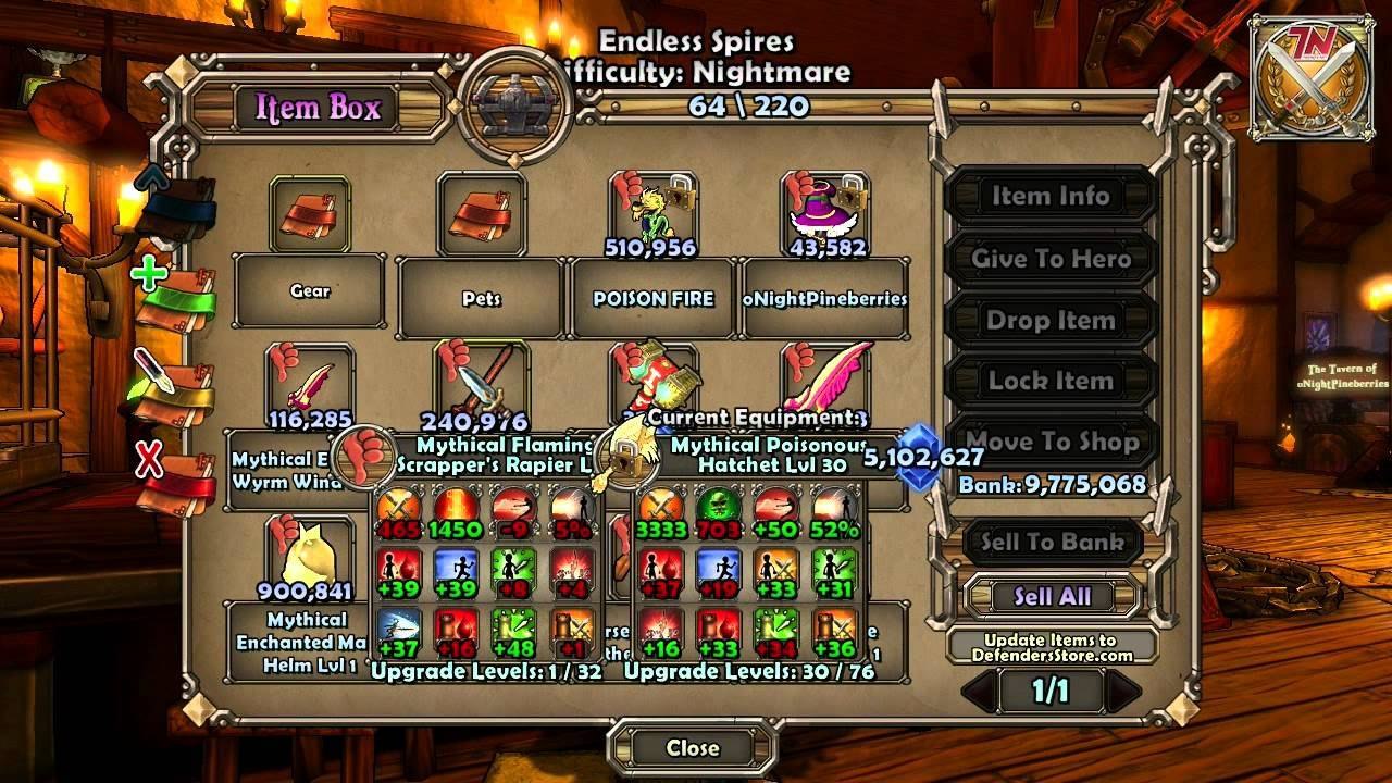 Dungeon Defenders! Myth Farming with Countess!