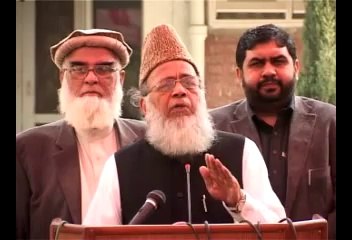 Munawar Hussain Clarifying his position