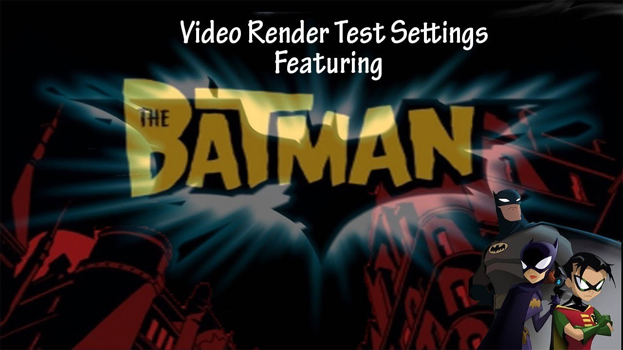 Video Render Test Settings! Featuring : BATMAAAAAAAAAAAAAAAN! Arkham City