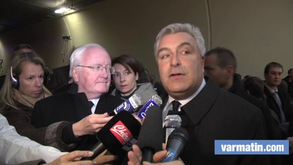 Tunnel de Toulon: Frédéric Cuvillier salue la "prouesse technique"