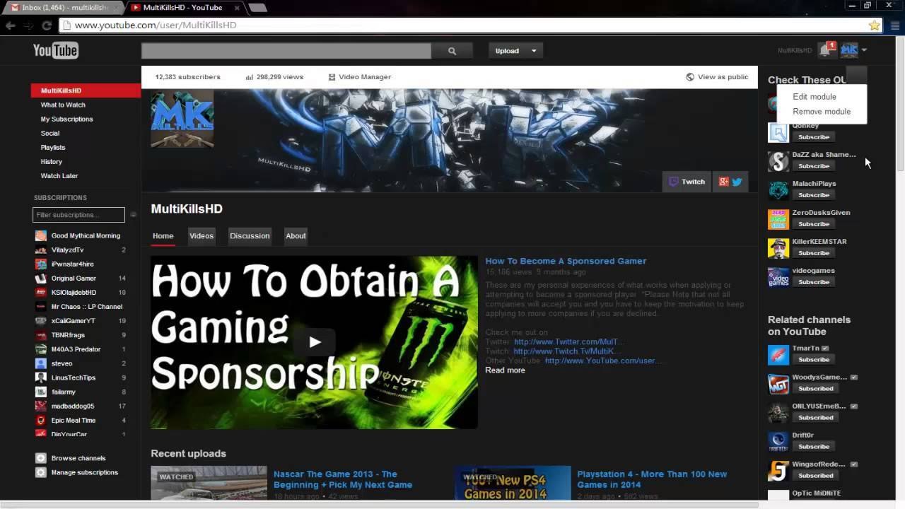 YouTube Unsubscribe Bug