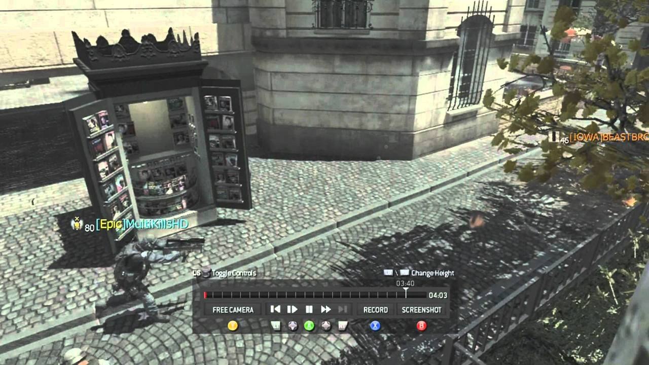 Modern Warfare 3 Curving Throwing Knifes