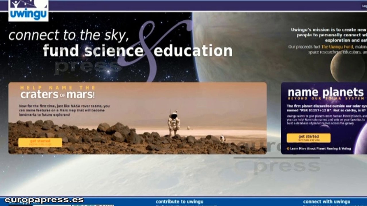 Ponle nombre a un cráter de Marte por 5 dólares